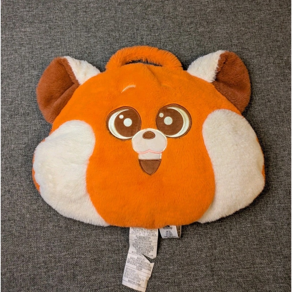 Disney Store Disney Pixar Turning Red Stuffed Animal Plush Bag Flawless READ
